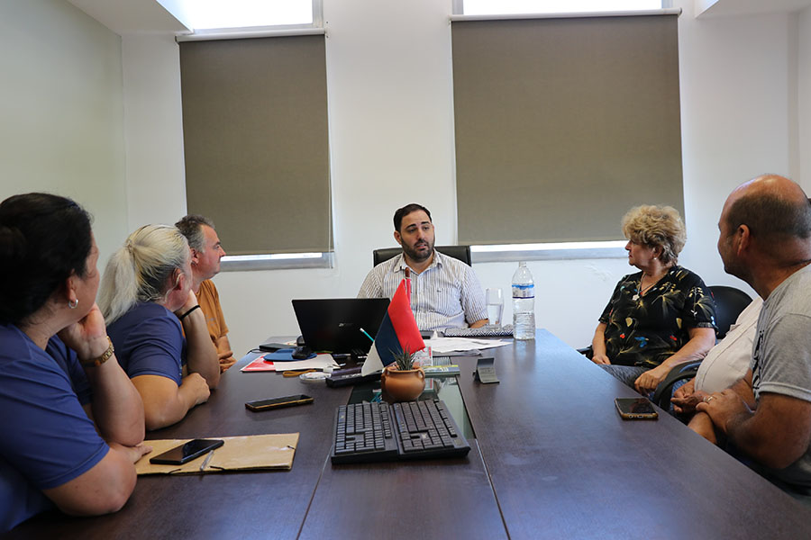 Encuentro con vecinos para seguir mejorando el barrio Jorge Cámpora