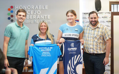 Recibimos a la Selección Argentina U19 de Vóley en el HCD