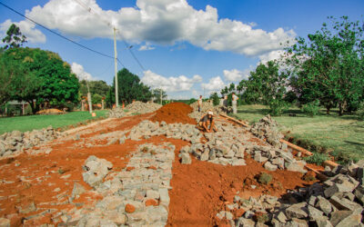 Trabajos de empedrado – Barrio Unión