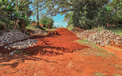 Trabajos de empedrado – Calle Manuel Quintana