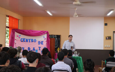 Acompañamos una jornada de formación democrática en el Bachillerato Pedagógico N.º 3