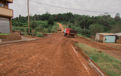Mejoramos los caminos en Picada Féltan para optimizar la circulación
