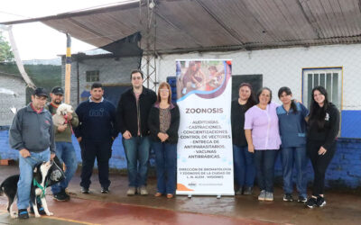 Continuamos con las castraciones, vacunación antirrábica y entrega de antiparasitarios
