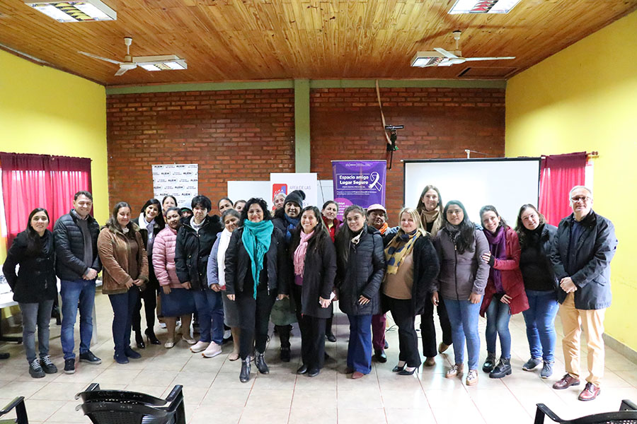 Dimos inicio al ciclo de talleres «Tejiendo Redes en Gestión» en el CIC del kilómetro 40, en el barrio José Sartori