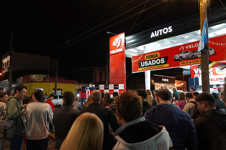 Acompañamos la inauguración de Velona Autos y Motos, una apuesta al empleo y al crecimiento local