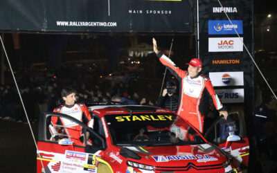 Leandro N. Alem dio inicio a la 5.ª fecha del Rally Argentino con gran acompañamiento del público misionero