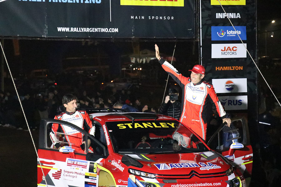 Leandro N. Alem dio inicio a la 5.ª fecha del Rally Argentino con gran acompañamiento del público misionero