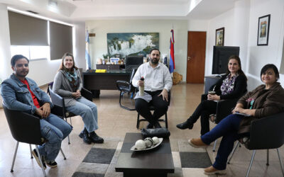 Nos reunimos con el equipo de Agricultura Familiar para planificar el desarrollo rural en Alem