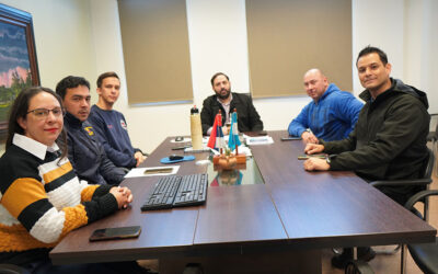 Reunión con la nueva comisión de bomberos voluntarios