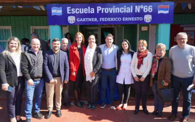 Acompañamos el emotivo nombramiento de la Escuela Provincial Nº 66 «Federico Ernesto Gartner»