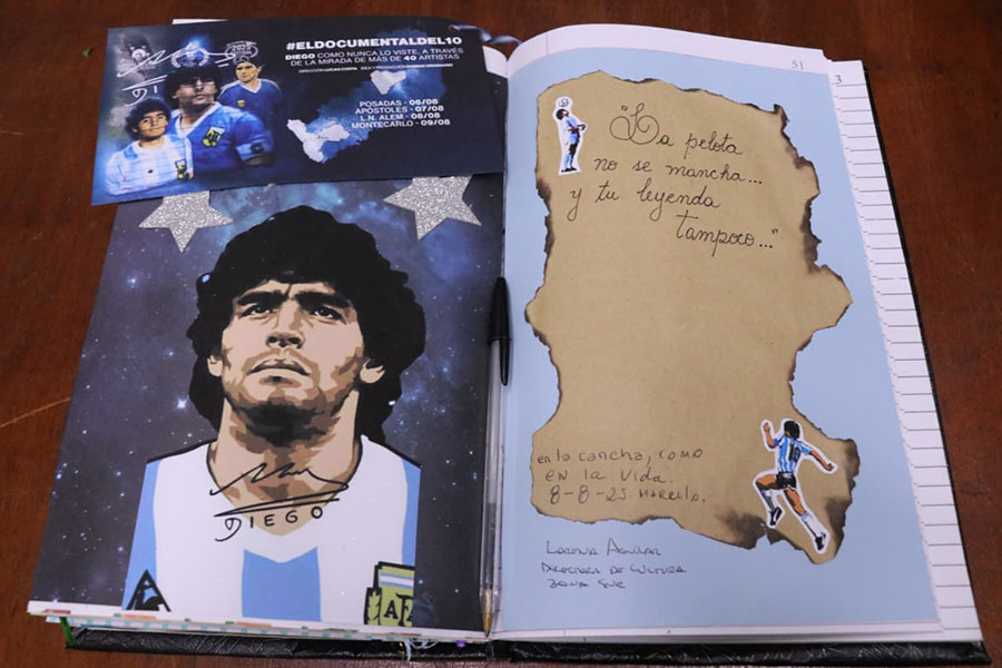 Alem revivió la magia eterna de Maradona con #ElDocumentalDel10