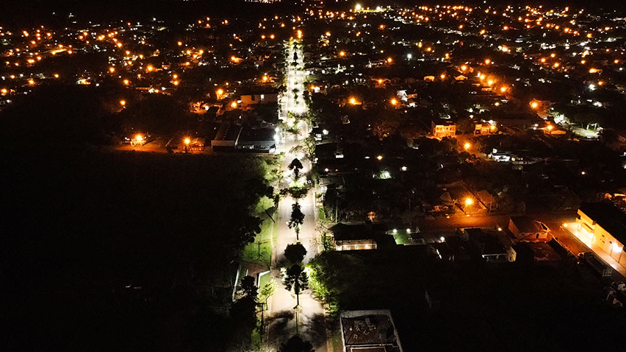 Plan de Alumbrado LED en Av. Vélez Sarsfield