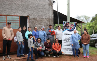 Castraciones, vacunación y desparasitación en el Barrio Janssen