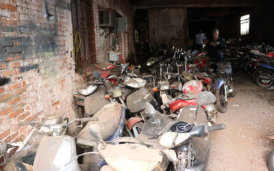 Compactación de motos retenidas y/o abandonadas