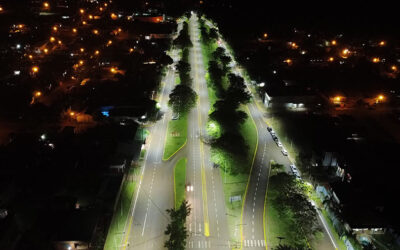 Plan de Alumbrado LED en la Autovía de la Ruta Provincial Nº 4