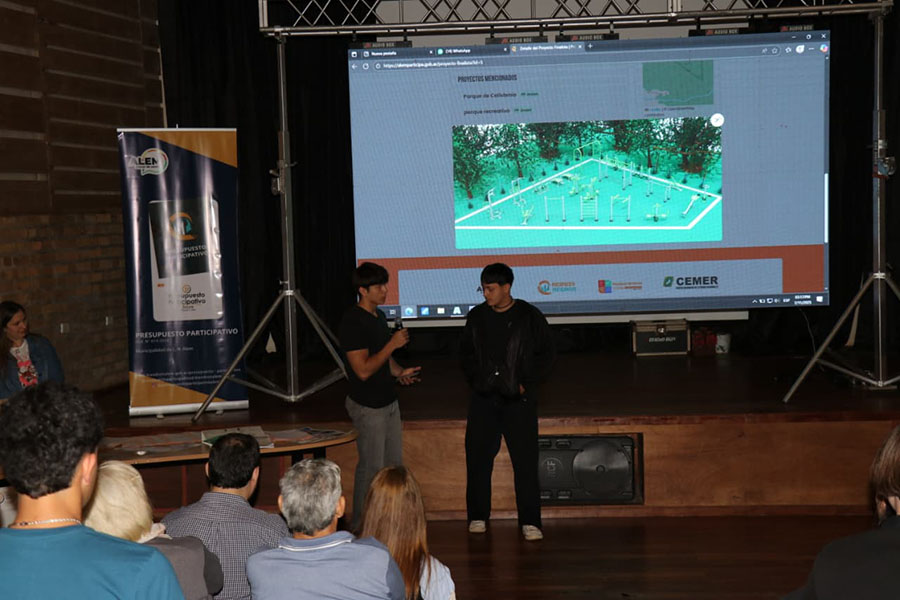 Presentaron los proyectos que irán a elecciones del Presupuesto Participativo Joven 2025