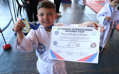 Vivimos un fin de semana a puro Taekwondo en Alem