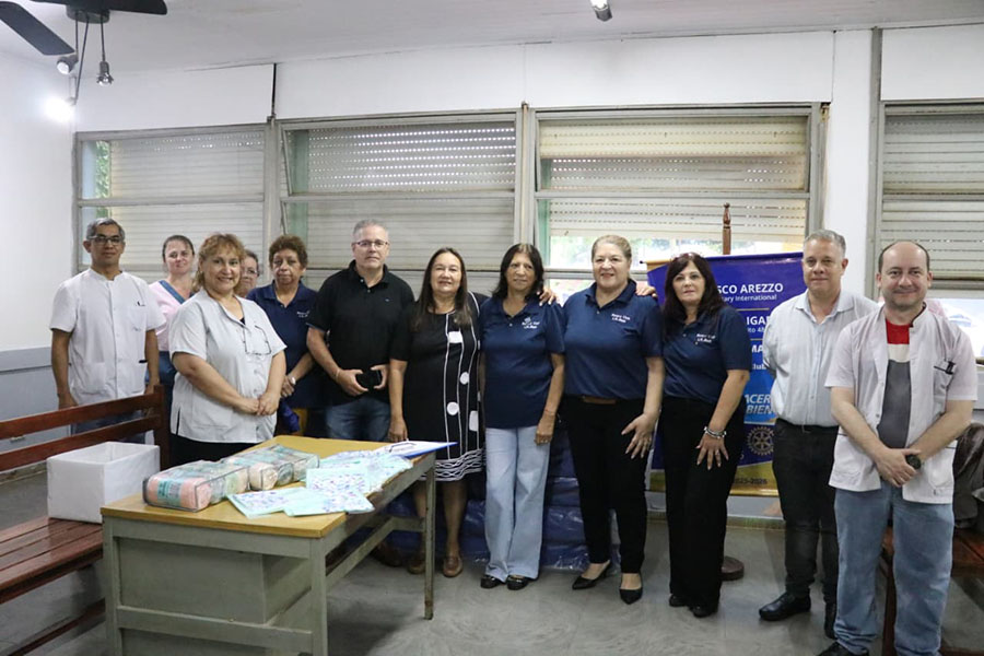 Acompañamos al Rotary Club Alem en una donación que fortalece la atención del Hospital SAMIC