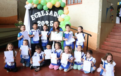 Acompañamos el acto de egresados del Nivel Inicial de la Escuela Normal Superior Nº 1