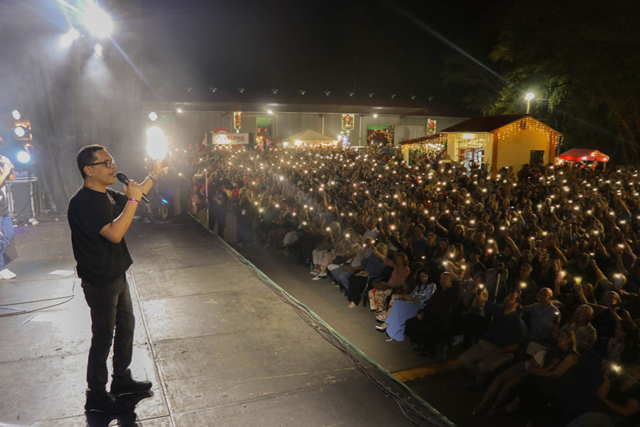 Quinta noche de la Fiesta Nacional de la Navidad del Litoral