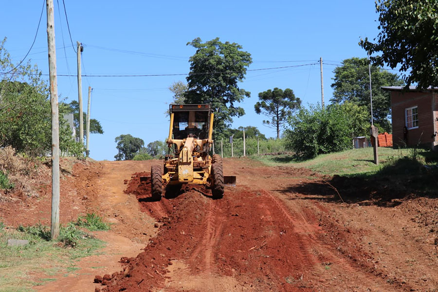 Arreglos integrales de caminos en Loteo Ciumpalo