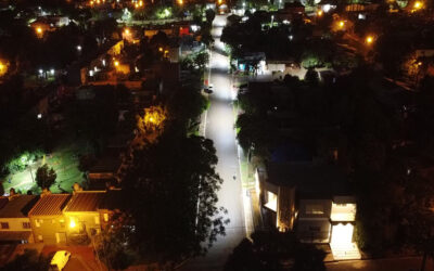 Plan de Alumbrado LED en la calle República Argentina para más seguridad y eficiencia energética
