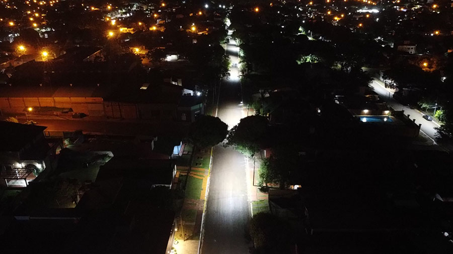 Plan de Alumbrado LED en la calle Tucumán para más seguridad y eficiencia energética