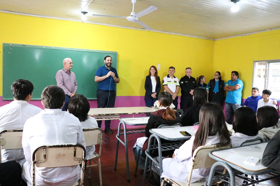 Charla de sensibilización vial, cultura vial y formación ciudadana en seguridad