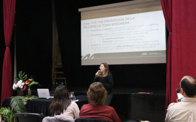 Capacitación en floricultura para fortalecer el desarrollo productivo local