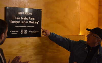 Inauguramos el Cine Teatro Enrique Carlos Mecking con una noche histórica para Alem