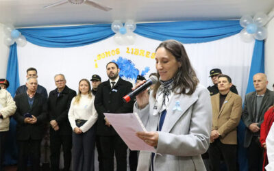 Leandro N. Alem conmemoró el Día de la Independencia con un emotivo acto patrio