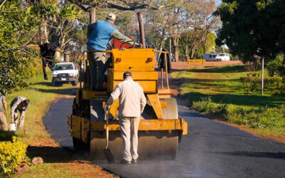 Nuevas obras de asfaltado en el barrio José Sartori