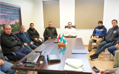 Reunión de la Junta Municipal de Defensa Civil para planificar acciones preventivas ante el fenómeno de El Niño