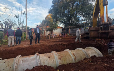 Seguimos invirtiendo en obras que mejoran la infraestructura de nuestros barrios y acompañan el crecimiento de Leandro N. Alem