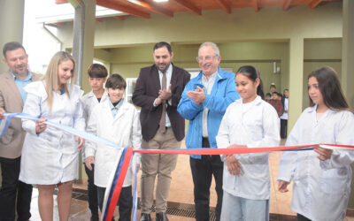 Inauguramos ampliación de la Escuela Provincial N.º 883