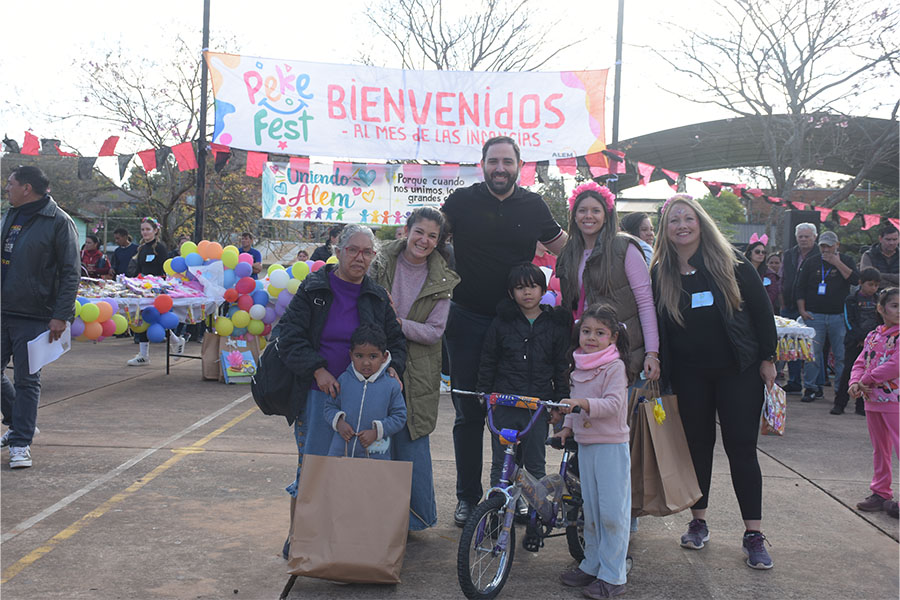 Peke Fest: una jornada multitudinaria para las infancias de Leandro N. Alem