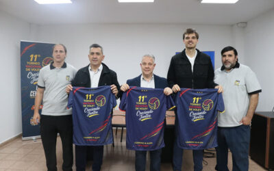 Lanzamiento en Posadas del Torneo Nacional de Vóley “Creciendo Juntos”