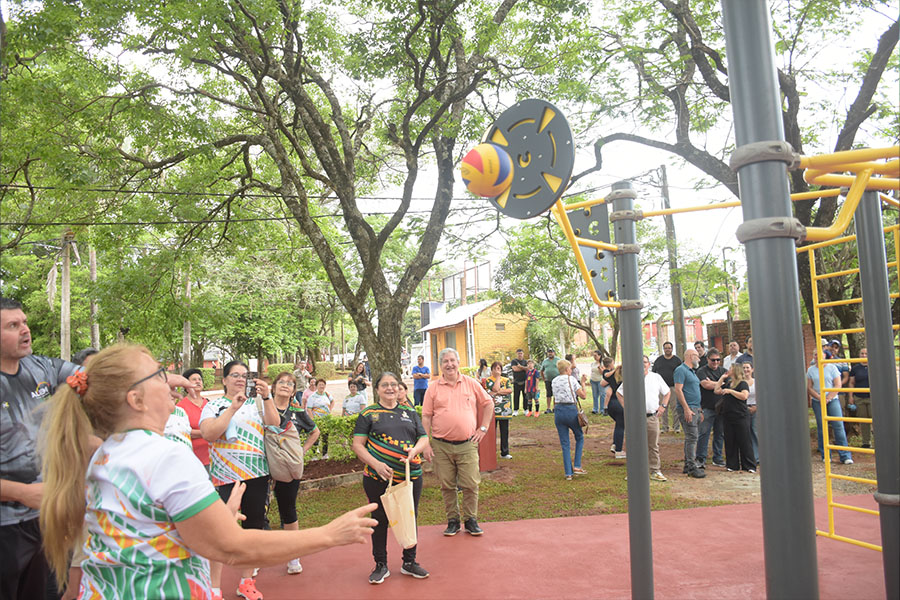 Inauguración del Parque de Calistenia, primer proyecto del Presupuesto Participativo Joven